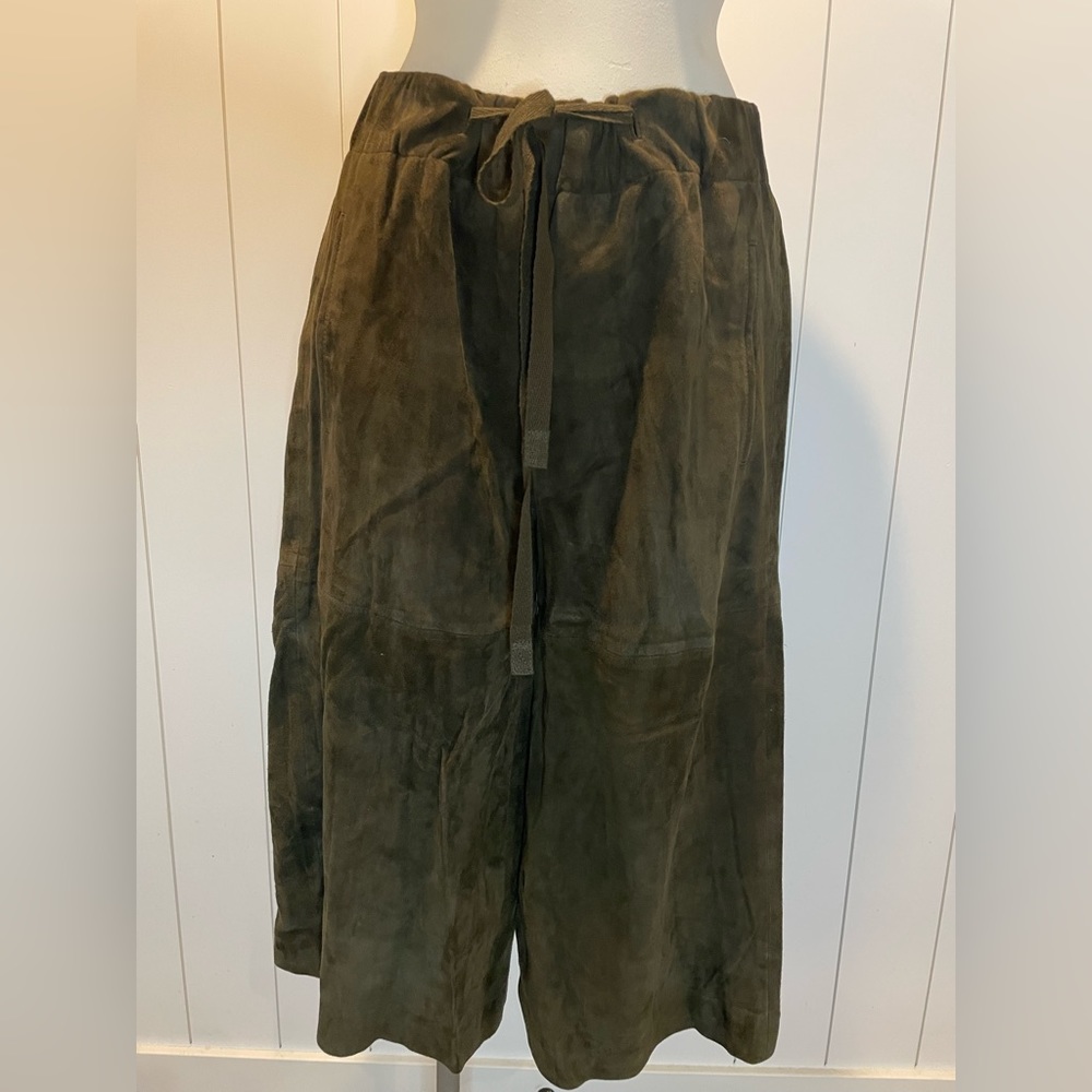Vince, Suede Gaucho Pants